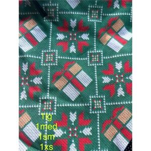 Scrunchy Style Dog Bandana- Holiday Print, Various Sizes available